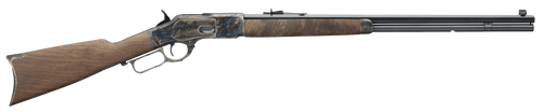 Winchester Guns 534217140 Model 1873 Sporter 44-40 Win 13+1 Cap 24" Octagon Barrel Color Case Hardened Rec Satin Oiled Walnut Fixed Straight Grip Stock Right Hand (Full Size)                          
