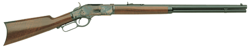Taylors & Company 550173 1873 Sporting Leaver Action 357 Mag Caliber with 10+1 Capacity, 20" Blued Octagon Barrel, Color Case Hardened Metal Finish & Walnut Stock Right Hand (Full Size)               