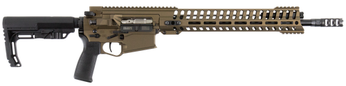 Patriot Ordnance Factory 01467 Revolution Gen4 308 Win,7.62x51mm NATO 16.50" 20+1 Burnt Bronze 6 Position MFT BMS Minimalist Stock MLOK                                                                 