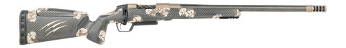 Fierce Firearms  CT Rival XP 2.0 25 Creedmoor 20" Carbon Fiber Threaded Barrel, Smoked Bronze Cerakote Titanium Drilled & Tapped Receiver, Integral Rail Forend, Desert Shadow Camo Adj Comb Carbon Fibe