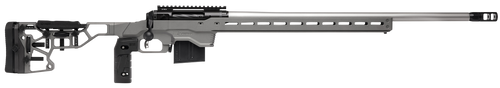 Savage Arms 57556 110 Elite Precision 308 Win 10+1 26" Matte Stainless, Matte Black Rec, Gray Cerakote Adjustable MDT ACC Aluminum Chassis Stock                                                        