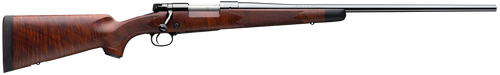 Winchester Repeating Arms 535203299 Model 70 Super Grade 6.8 Western Caliber with 3+1 Capacity, 24" Barrel, High Polished Blued Metal Finish & Satin Fancy Walnut Stock Right Hand (Full Size)          