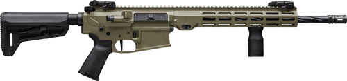 Maxim Defense MXM49683 MD10 L 308 Win 20+1 16" Fluted Barrel, FDE Cerakote Finish, M-LOK Handguard, Black Magpul Furniture, SL-K Stock, MVG Grip, MBUS Sights, Blackout Defense Flat Trigger            
