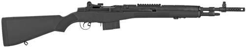 Springfield Armory AA9126 M1A Scout Squad 308 Win/7.62x51mm 10+1 18" Black Parkerized Carbon Steel Barrel w/Muzzle Brake, Black Parkerized Picatinny Rail Steel Receiver, Fixed Black Synthetic Stock   