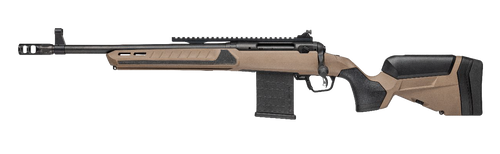 Savage Arms 32989 110 Scout V2 400 Legend 10+1 16.50" Medium Heavy Profile Barrel, Arca Rail Forend, Coyote Tan AccuStock w/AccuFit V2 Synthetic Stock, Left Hand                                       