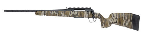 Savage Arms 33314 Axis 2 Pro 22-250 Rem 4+1 20" Black Cerakote Carbon Steel Spiral Fluted Threaded Barrel & Receiver Picatinny Rail, Mossy Oak Original Bottomland Fixed w/Pistol Grip Synthetic Stock, 