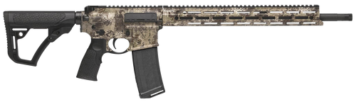 Daniel Defense 0212881702047 DDM4 Hunter 5.56x45mm NATO 18" 32+1 Black Hard Coat Anodized Black Mil-Spec 6 Position Stock Black Polymer Grip Ambidextrous Hand                                          