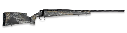 Weatherby 3WAST25RWR4B 307 Alpine ST 25 WBY RPM 4+1 22" +2" Graphite Black Cerakote Spiral Fluted Threaded Barrel, Steel Drilled & Tapped Receiver, Carbon Fiber w/Gray, Light Gray & Gold Sponge Accent