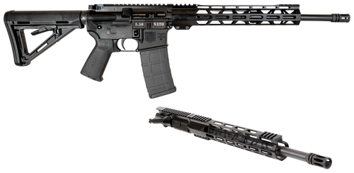 Diamondback DB1721K001 DB15 Combo 5.56x45mm NATO & 300 Blackout 16" 30+1, Black, Carbon Rec, 12" M-LOK Handguard, Magpul Carbine Stock & Grip, Includes 2 Uppers                                        
