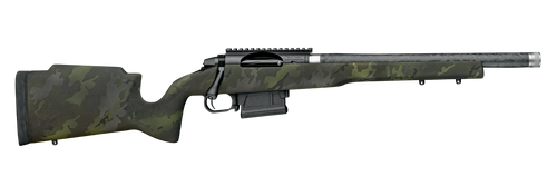 Proof Research 151570 Elevation MTR 2.0 7mm PRC 3+1 20" Carbon Fiber Match Grade Threaded Barrel, Black Receiver w/Picatinny Rail, Midnight Camo Proof Fixed Carbon Fiber Stock, Right Hand             