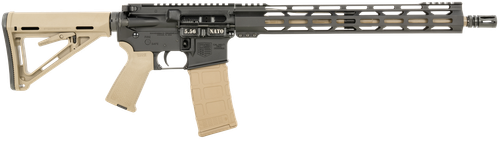 Diamondback DB175AK221 DB15  5.56x45mm NATO 30+1 16" Chrome Moly Barrel, Black Hard Coat Anodized Receiver, FDE Magpul Carbine Stock & Grip                                                             