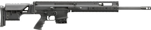 FN 381005422 SCAR 20s NRCH 6.5 Creedmoor 10+1 20" Black Steel Barrel, Black Anodized Picatinny Rail Aluminum Receiver, Black Synthetic Adjustable Stock, Black Hogue Rubber Grip                        