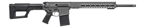 Barrett 18852 REC10 LR 308 Win 20+1 20" Black Match Grade Threaded Barrel, Tungsten Gray Cerakote Aluminum Receiver w/Picatinny Rail, M-LOK Handguard, Magpul MOE Black Polymer Stock & Grip, Ambidextro