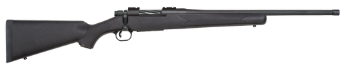 Mossberg 28013 Patriot  Full Size 450 Bushmaster 4+1 20" Matte Blued Fluted Threaded Barrel, Drilled & Tapped Matte Blued Stainless Steel Receiver, Black Fixed Synthetic Stock, Right Hand             