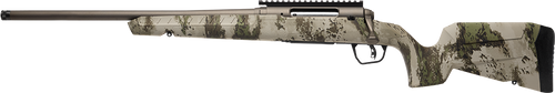 Savage Arms 32310 Axis 2 Pro Compact 6.5 Creedmoor 4+1 20" Gun Metal Bronze Cerakote Heavy Threaded Barrel & Picatinny Rail Carbon Steel Receiver, Fixed Woodland Camo Synthetic Stock, Left Hand       