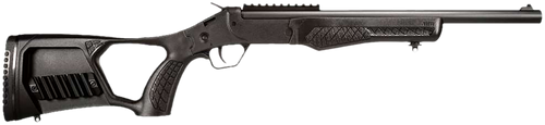 Rossi SSPS45-BKFS Survival  45 Colt (Long Colt)/410 Bore Single Shot 16" Black Oxide Alloy Steel Barrel, Black Picatinny Rail Polymer Receiver, Thumbhole w/Shell Holder Black Polymer Stock            
