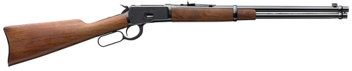 Winchester Repeating Arms 534177140 Model 1892 Carbine Full Size 44-40 Win 10+1 20" Brushed Polish Blued Steel Barrel, Drilled & Tapped Steel Receiver, Black Walnut Straight Grip Stock                