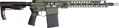 Patriot Ordnance Factory 02065 Rifle Rogue 308 Win 20+1 13.75" Olive Dark Green Cerakote                                                                                                                