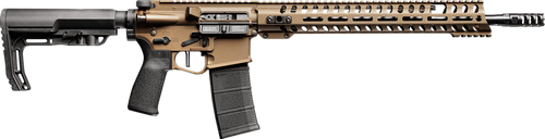 Patriot Ordnance Factory 02040 Renegade +  5.56x45mm NATO 30+1 13.75" Steel Threaded Barrel, Bronze Aluminum Receiver                                                                                   