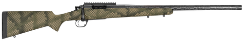 Proof Research 118450 Glacier TI 308 Win 4+1 20" Carbon Fiber Match Grade Threaded Barrel, Black Cerakote Titanium Receivern w/Picatinny Rail, Fixed PROOF Hunter TFDE Carbon Fiber Stock               