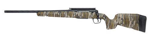 Savage Arms 33318 Axis 2 Pro 6.5 Creedmoor 4+1 20" Black Cerakote Carbon Steel Spiral Fluted Threaded Barrel & Receiver w/Picatinny Rail, Mossy Oak Original Bottomland Fixed w/Pistol Grip Synthetic St