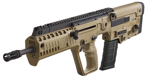 IWI US XFD18 Tavor X95 5.56x45mm NATO Caliber with 18.50" Barrel, 30+1 Capacity, Flat Dark Earth Metal Finish, Flat Dark Earth Fixed Bullpup Stock & Polymer Grip Right Hand                            