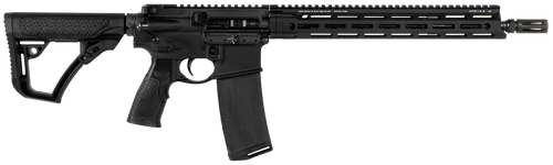 Daniel Defense 0212815049047 DDM4 V7 SLW 5.56x45mm NATO 30+1 14.50" Threaded Lightweight Profile Barrel, Black Hard Coat Anodized,  6 Position Stock w/SoftTouch Overmolding                            