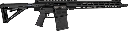 Diamondback DB1018C001 DB10  308 Win 20+1 16" Nitride Treated Threaded Steel Barrel w/A2 .30 Cal Flash Hider, A3 Flattop Upper, 15" M-LOK Handguard, Magpul MOE Carbine Stock, Magpul MOE K Grip        