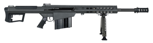 Barrett 18062 M107A1  50 BMG 20" 10+1 Black Cerakote Black Fixed w/Sorbothane Recoil Pad Stock Black Polymer Grip                                                                                       