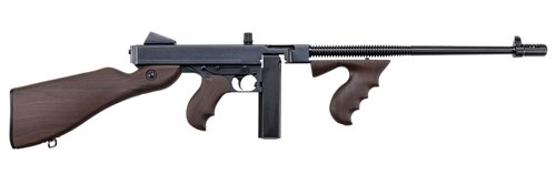 Thompson T5P 1927A-1  .45 Cal 20+1 16.50" Blued Finned Barrel, Blued Receiver, Walnut Grain Polymer Fixed Stock & Grip                                                                                  