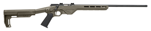 Citadel CIT22WMBLTFDE Trakr  22 WMR 5+1 18" Blued Steel Barrel & Receiver, Flat Dark Earth Synthetic Stock                                                                                              