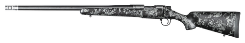 Christensen Arms 8010617200 Ridgeline FFT 6.5 PRC 3+1 20" Carbon Fiber/Threaded Barrel, Stainless Steel, Black with Gray Accents Stock, Left Hand                                                       