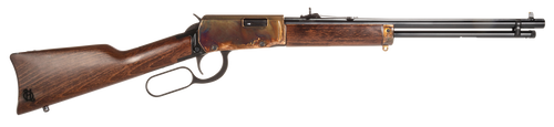 Heritage Mfg STR22LCH16 Settler Compact 22 LR 13+1 16.50" Black Oxide Alloy Steel Barrel, Color Case Hardened Aluminum Receiver ,Walnut Fixed Stock, Right Hand                                         