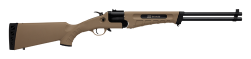 Savage Arms 23003 42 Takedown Full Size 22 WMR/410 Gauge 1rd 20" Black Satin Sporter Barrel, Satin Black Carbon Steel Receiver, Flat Dark Earth Fixed Synthetic Stock, Ambidextrous                     