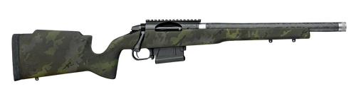 Proof Research 151211 Elevation MTR 2.0 6mm ARC 4+1 16.50" Carbon Fiber Match Grade Threaded Barrel, Black Receiver w/Picatinny Rail, Midnight Camo Proof Fixed Carbon Fiber Stock, Right Hand          
