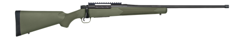 Mossberg 28223 Patriot  6.5 PRC 4+1 24" Matte Blued Fluted Threaded Barrel, OD Green Synthetic Stock                                                                                                    