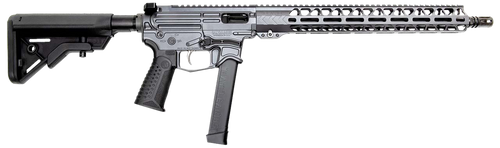 Battle Arms Development XIPHOS001 Xiphos  30+1 16" Black Barrel, Combat Gray Picatinny Rail Aluminum Receiver, M-LOK Handguard, Black Synthetic Stock, Adj Black Grip                                   