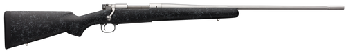 Winchester Guns 535242299 Model 70 Extreme Weather 6.8 Western Caliber with 3+1 Capacity, 24" Barrel, Matte Stainless Metal Finish & Gray Webbed Black Fixed Bell & Carlson Stock Right Hand (Full Size)