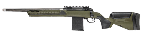 Savage Arms 32948 110 UltraLite Predator 338 ARC 10+1 16.50" Carbon Fiber Barrel, Arca Rail Forend, Hunter Green AccuStock w/AccuFit V2 Synthetic Stock, Left Hand                                      