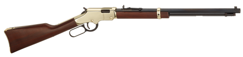 Henry H004V Golden Boy  17 HMR 12+1 20" Octagon Barrel Brasslite American Walnut Right Hand                                                                                                             