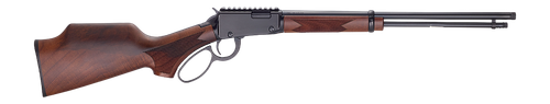 Henry H001PGH22M Sporter 22 WMR 12+1 18.50" Blued Threaded Barrel, Black Aluminum Receiver w/Picatinny Rail, American Walnut Fixed w/Pistol Grip Stock                                                  
