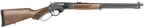 Henry H009PG360 Provider 360 Buckhammer 6+1 20" Blued Round Barrel, Blued Steel Drilled & Tapped Receiver, American Walnut Fixed w/Pistol Grip Stock                                                    
