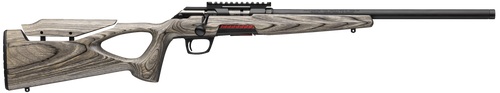 Winchester Repeating Arms 525227102 Xpert Target 22 LR 10+1 18" Matte Black Threaded Bull Barrel, Matte Black Picatinny Rail Steel Receiver, Gray Adj Comb & LOP Thumbhole Laminate Stock               