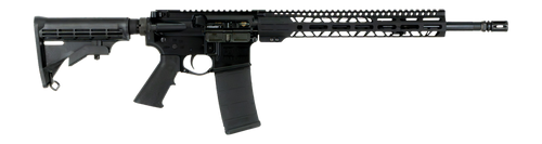 Faxon Firearms FXSPT55616SA13 Sport  5.56 NATO 30+1 16" Black Nitride SOCOM Threaded Barrel, Black Aluminum Receiverw/ Picatinny Rail, M-LOK Handguard, M4 Mil-Spec Black Polymer Stock, A2 Style Grip  