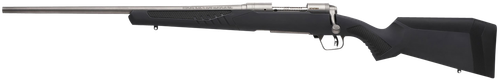 Savage Arms 57058 110 Storm Full Size 7mm Rem 3+1 24" Matte Button-Rifled Barrel, Matte Drilled & Tapped Stainless Steel Receiver, AccuStock Matte Gray Synthetic Stock, Left Hand                      