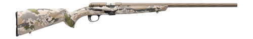Browning 025260202 T-Bolt Speed 22 LR 10+1 22" Smoked Bronze Cerakote Spiral Fluted Threaded Barrel, Smoked Bronze Cerakote Steel Drilled & Tapped Receiver, Ovix Camo Fixed Synthetic Stock, Right Hand