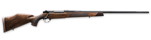 Weatherby MDX01N340WR8B Mark V Deluxe 340 WBY Mag 3+1 26" High Gloss Non-Threaded Barrel, High Gloss Blued Steel Drilled & Tapped Receiver, Gloss Walnut Fixed Stock, Right Hand                        