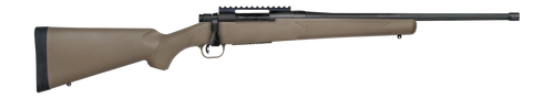 Mossberg 28252 Patriot Predator 450 Bushmaster 4+1 20" Matte Blued Fluted Threaded Barrel, Receiver w/ Picatinny Rail, Flat Dark Earth Fixed Synthetic Stock                                            