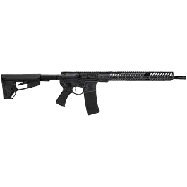 Seekins Precision 0011300073 NX15  223 Wylde Caliber with 16" Barrel, 30+1 Capacity, Black Oxide Metal Finish, Black 6 Position Collapsible Carbine Stock & Polymer Grip Ambidextrous Hand              