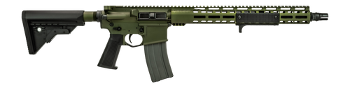 Griffin Armament MK1RECCEWHG-W MK1 RECCE 223 Wylde 30+1 16.10" Black Anodized Barrel, Warhawk Green Anodized Aluminum Receiver w/Picatinny Rail, M-LOK Handguard, Griffin Extreme Condition Black Polyme